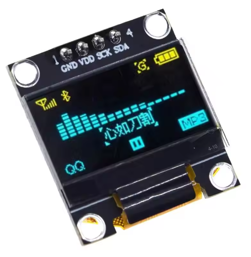 OLED 0.96 inča 128x64 (žuta, plava)