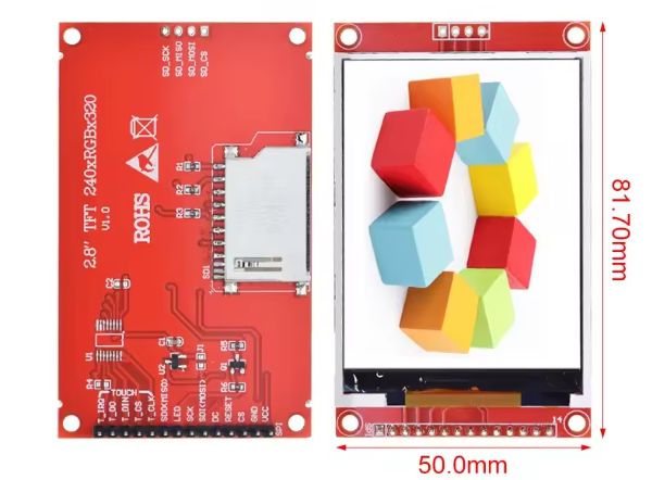 TFT displej u boji 2.8in