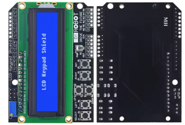 16x2 Displej Shield Arduino UNO
