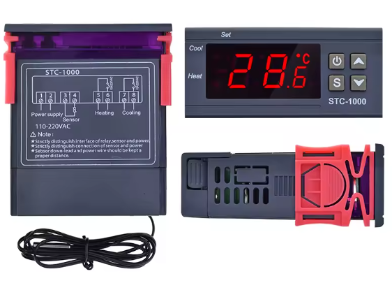 STC1000 termoregulator