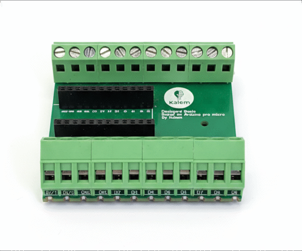 Arduino Pro Micro Industrijska Ekspanziona Ploča - Din šina