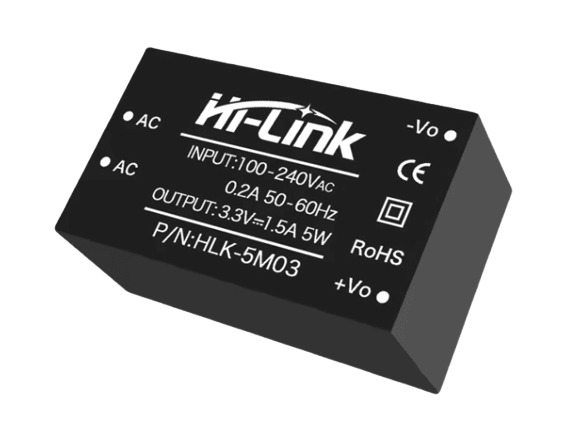 AC-DC 100-240VAC to 3.3VDC HLK5M03 HiLink