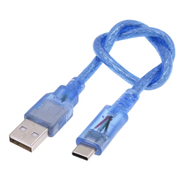 USB kabel 30cm Type-A to Type-C