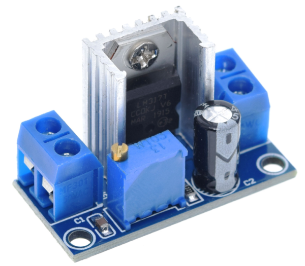 LM317 DC-DC Step-Down regulator napona