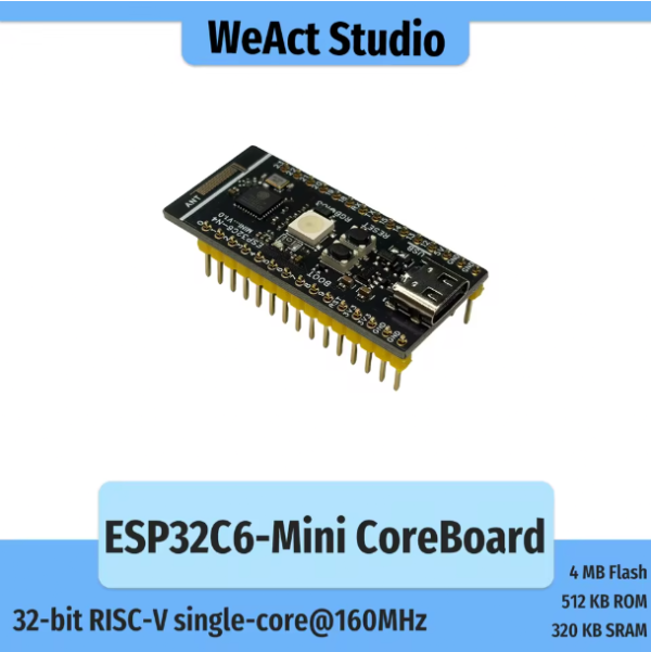 WeAct ESP32-C6-Mini CoreBoard